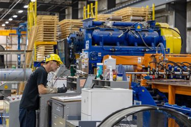 Candidate learning day today operator tasks. Great for people looking to start a stable career with fast hiring.