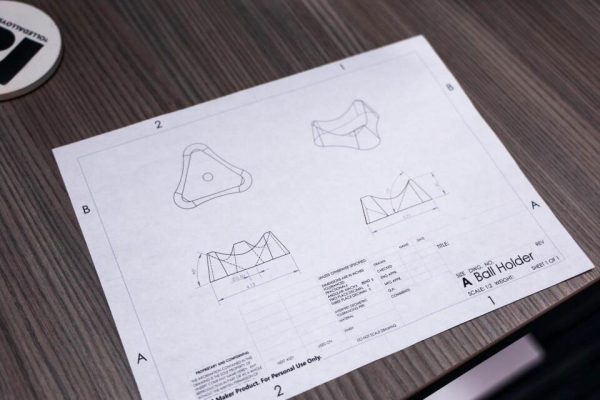 5-axis waterjet bevel cutting examples, including tapered and angled edges, precision holes, and clean cuts on metal parts.